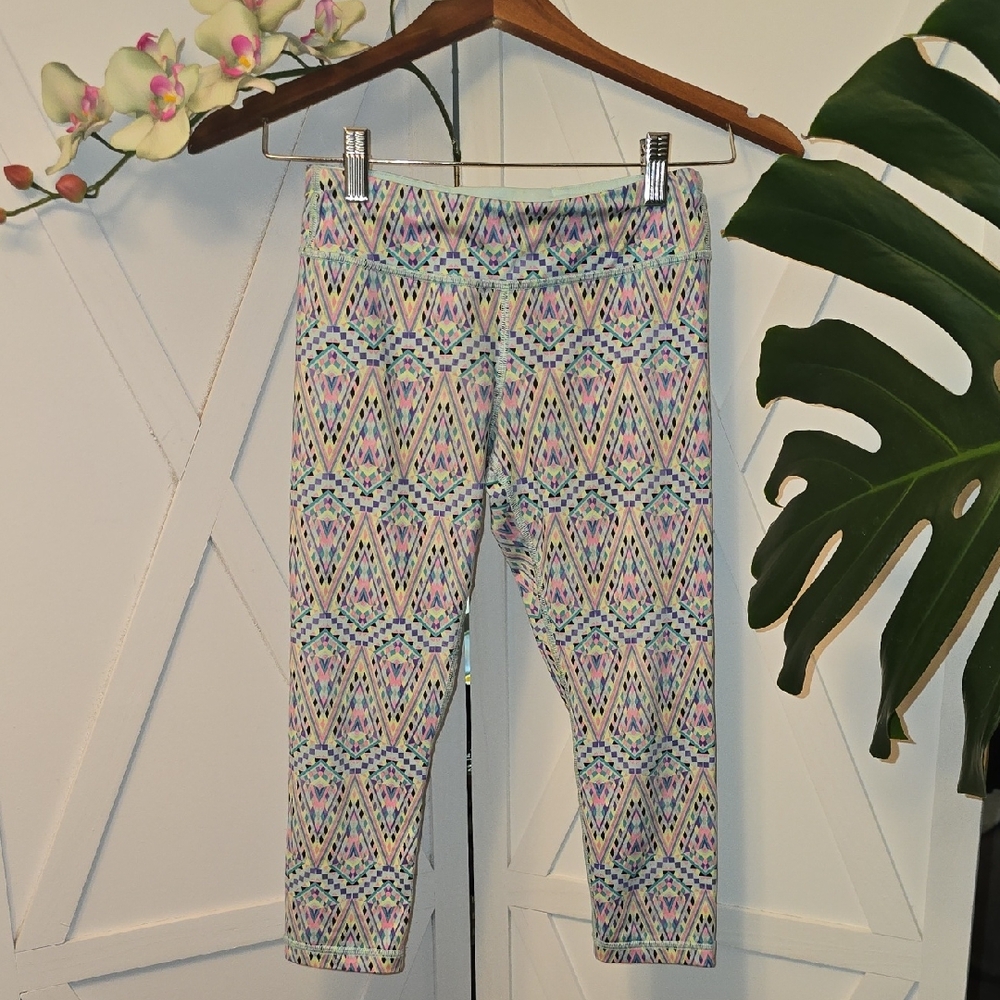Ivivva Multicolor Geometric Kids Leggings